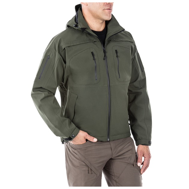 Куртка тактическая для штормовой погоды 5.11 Tactical Sabre 2.0 Jacket M Moss - изображение 2