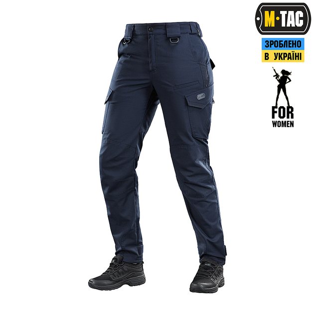 Штани M-Tac Aggressor Lady Flex Dark Navy Blue 32/34 - зображення 1