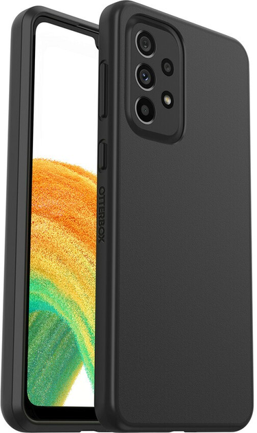 Etui Otterbox React do Samsung Galaxy A33 Black (840262363761) - obraz 1