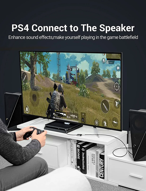 Зовнішня звукова карта Vention USB External Sound Card USB-A — 3,5 мм Metal Gray - изображение 6