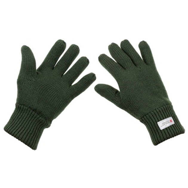 Перчатки вязаные MFH Knitted Gloves Олива XXL - изображение 1