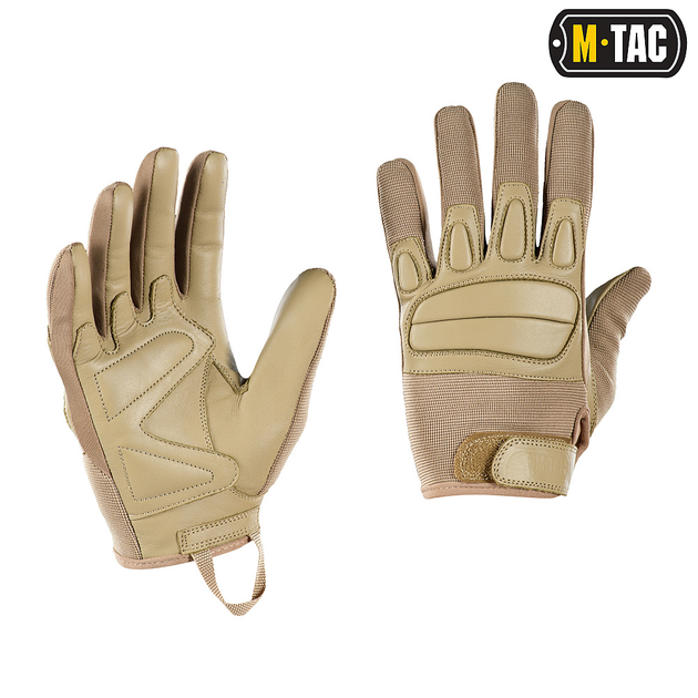 Рукавички Tactical S Mk.2 M-Tac Khaki Assault - зображення 1