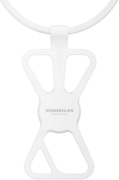 Pasek do telefonu Vonmahlen Infinity Universal Phone Strap White (4251483602120) - obraz 1