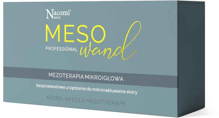 Мікроголковий бездротовий пристрій Nacomi Meso Wand мезотерапевтичний для мікроін'єкцій шкіри 1 шт (5902539716412) - зображення 1