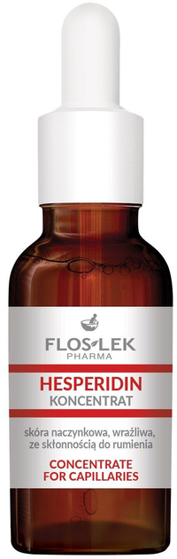 Koncentrat do twarzy Floslek Hesperidin Concentrate For Capillaries 30 ml (5905043023625) - obraz 2