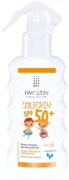 Сонцезахисний спрей для дітей Iwostin Solecrin SPF 50 175 мл (5907734712788) - зображення 1