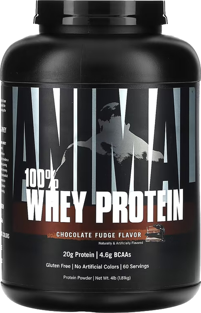 Протеин Animal 100% Whey 1.8 кг Шоколад (039442000767) – фото, отзывы ...