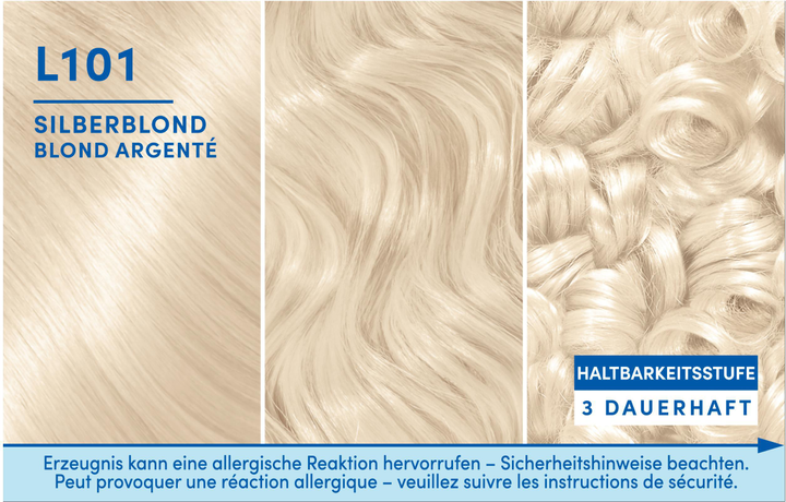 Farba do włosów Schwarzkopf Blonde Aufheller L101 Silberblond 250 g (4015100432336) - obraz 2