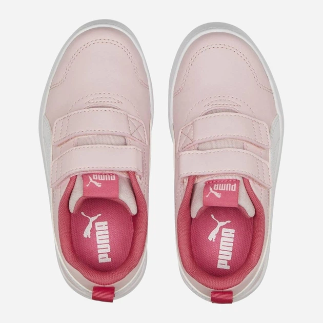 Дитячі кеди для дівчинки Puma Courtflex V2 V Ps 371543-25 34.5 Рожеві (4065449386678) - зображення 5