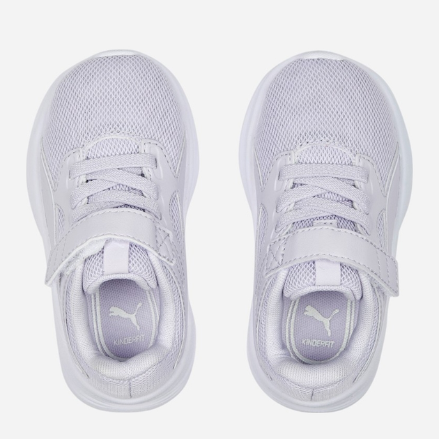 Buty sportowe chłopięce na rzepy Puma Transport Ac+ Inf 377277-07 20 Szare (4065453459238) - obraz 5