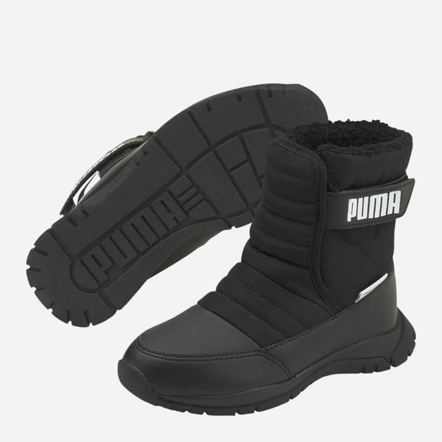 Дитячі зимові чоботи для хлопчика Puma Nieve Boot WTR AC PS 380745-03 28 Чорні (4063699526486) - зображення 2