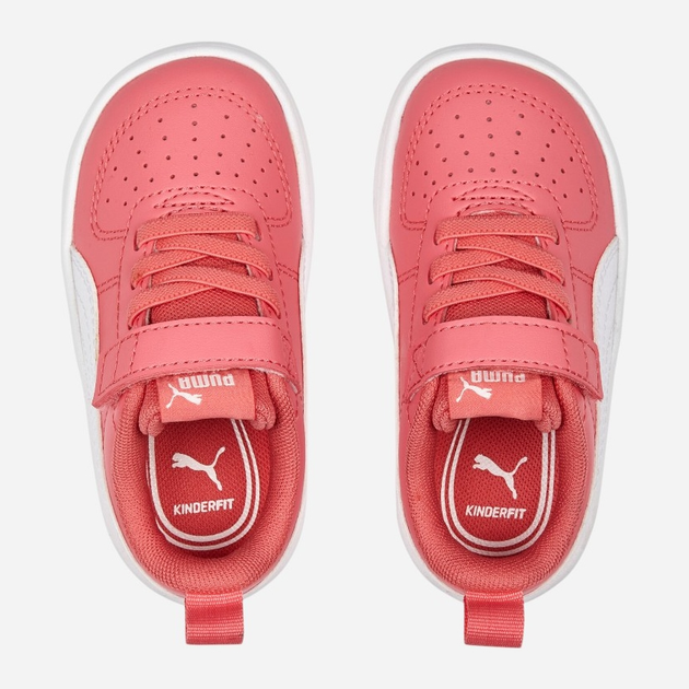 Sneakersy dziecięce dla dziewczynki na rzepy Puma Rickie AC+ Inf 384314-16 26 Różowe (4065452714123) - obraz 5
