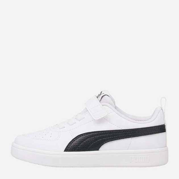 Sneakersy dziecięce dla dziewczynki na rzepy Puma Rickie AC+ PS 385836-03 31 Białe (4064535896909) - obraz 3