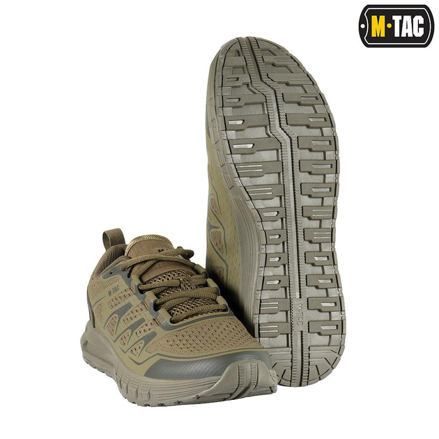 Тактичні літні кросівки M-Tac Summer Sport Dark Olive 40 - зображення 2