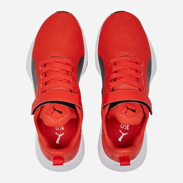 Підліткові кросівки для хлопчика Puma Flyer Runner V Jr 392017-38 37.5 Червоні (4065452920395) - зображення 4