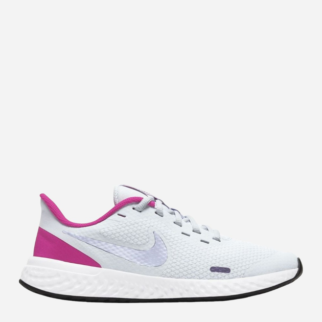 Buty sportowe młodzieżowe dla dziewczynki Nike Revolution 5 (GS) BQ5671-018 35.5 Białe (194502485912) - obraz 1