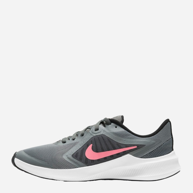 Buty sportowe młodzieżowe dla dziewczynki Nike Downshifter 10 (GS) CJ2066-008 37.5 Szare (194499352938) - obraz 2