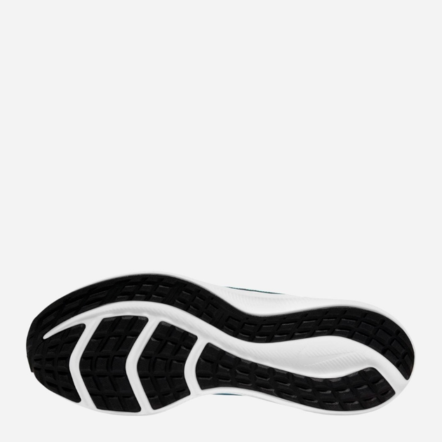 Buty sportowe chłopięce na rzepy Nike Downshifter 10 (GS) CJ2066-009 40 Czarne z jasnoniebieskim i zielonym (194502486568) - obraz 4