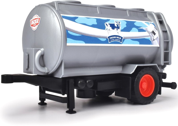 Traktor Dickie Toys Fendt Milk Machine z przyczepą na mleko (4006333080647) - obraz 5