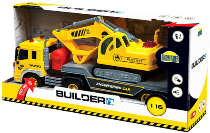 Zestaw maszyn budowlanych Dromader Builder 2 szt (6900360030355) - obraz 1