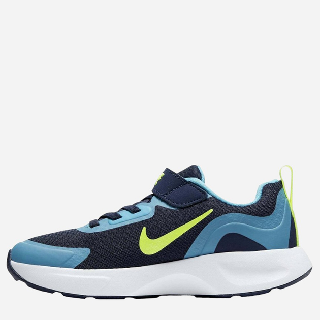 Buty sportowe chłopięce na rzepy Nike Wearallday (PS) CJ3817-400 28.5 Niebieskie (194499459033) - obraz 2