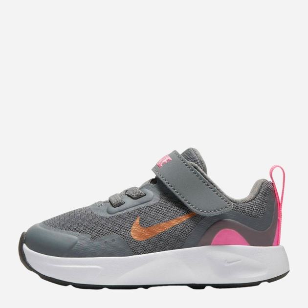 Дитячі кросівки для дівчинки Nike Wearallday (TD) CJ3818-006 19.5 Сірі (194499459248) - зображення 3