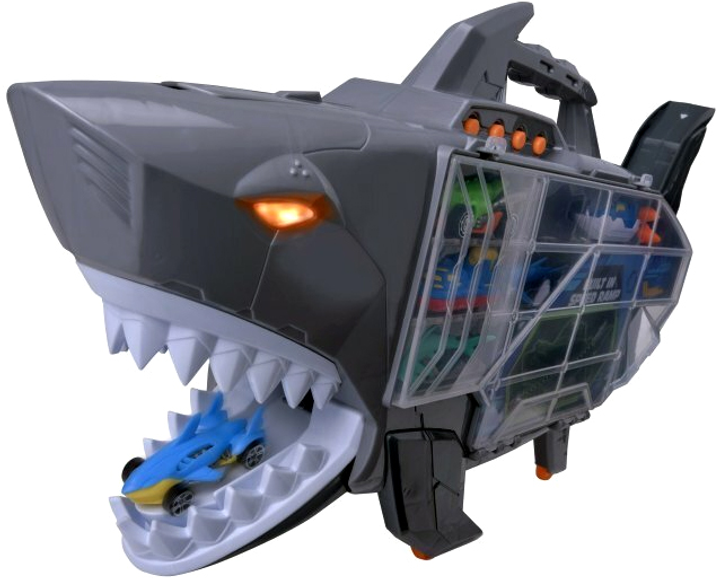 Zestaw samochodów HTI Teamsterz Beast Machines Robo Shark Transporter (5050841744613) - obraz 3