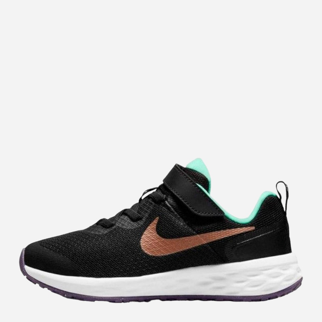 Дитячі кросівки для хлопчика Nike Revolution 6 DD1095-005 28.5 Чорні (195866749481) - зображення 2