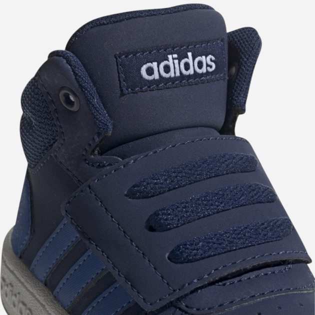 Дитячі високі кросівки для хлопчика adidas Hoops Mid 2.0 I EE6714 20 Сині (4061615968426) - зображення 3