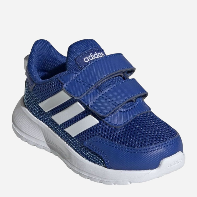 Buty sportowe chłopięce na rzepy Adidas Tensaur Run I EG4140 23.5 Niebieskie (4062052624487) - obraz 2