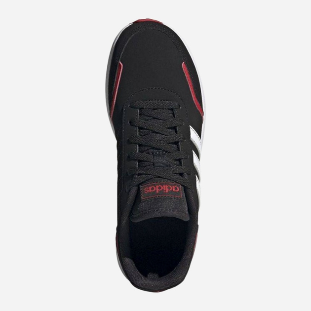 Дитячі кросівки для хлопчика adidas Vs Switch 3 K FW3962 30 Чорні з білим і червоним (4062059231459) - зображення 4