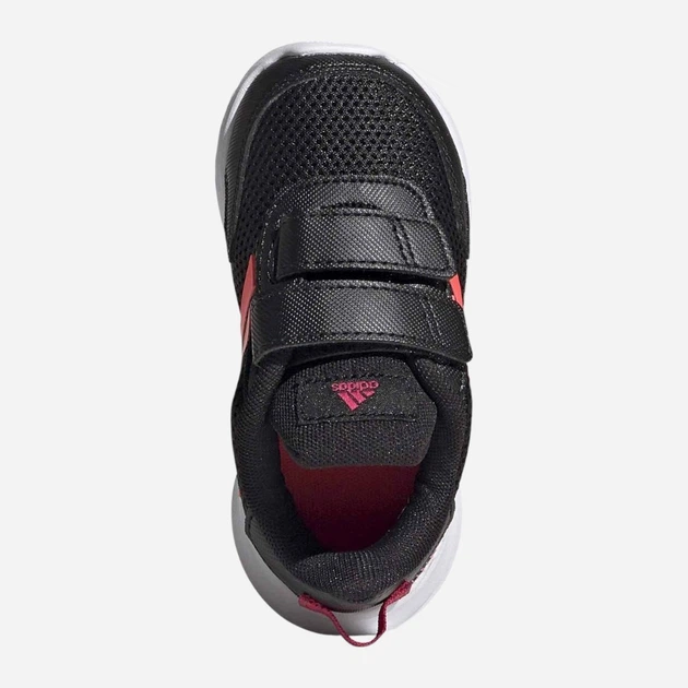 Buty sportowe dziecięce dla dziewczynki na rzepy adidas Tensaur Run I FW4137 21 Czarne (4060517537273) - obraz 4