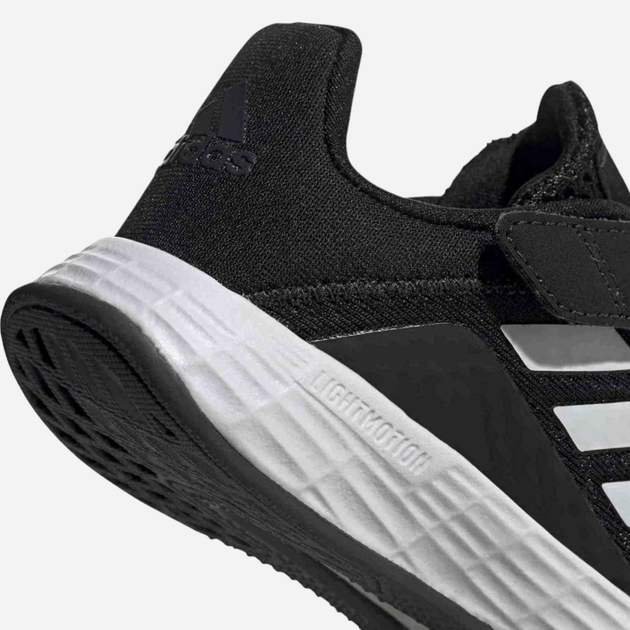 Buty sportowe chłopięce na rzepy adidas Duramo Sl I FX7320 22 Czarne z białym (4062063410116) - obraz 5