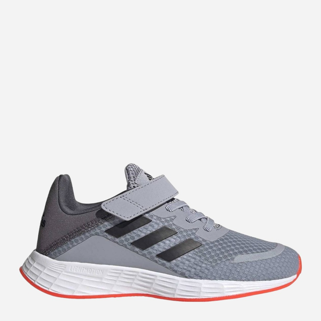 Buty sportowe dziecięce dla dziewczynki na rzepy Adidas Duramo Sl C FY9170 28 Szare (4062065913752) - obraz 1