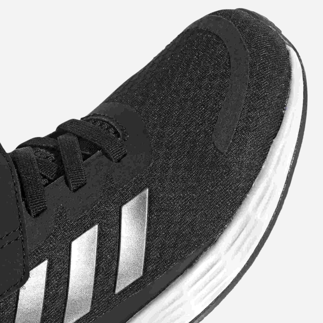 Buty sportowe chłopięce na rzepy adidas Duramo Sl C FY9172 30 Czarne ze srebrzystym (4062065921306) - obraz 5