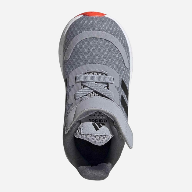 Buty sportowe dziecięce dla dziewczynki na rzepy adidas Duramo Sl I FY9176 25 Szare (4064036732959) - obraz 3