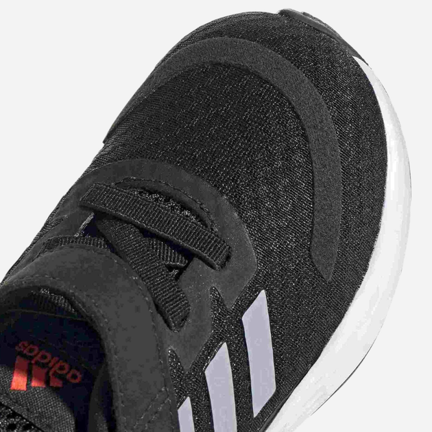 Buty sportowe chłopięce na rzepy adidas Duramo Sl I FY9178 25 Czarne z szarym (4064036684227) - obraz 5