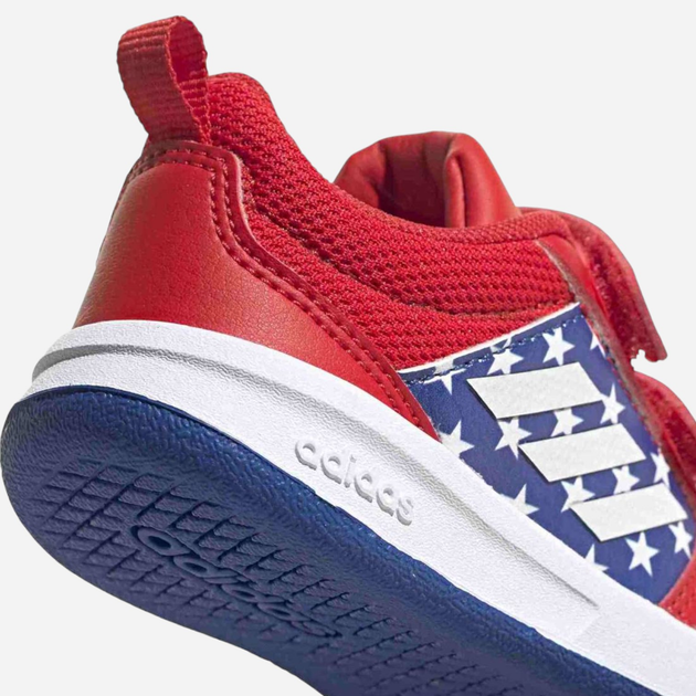 Дитячі кросівки для хлопчика adidas Tensaur I FY9193 25 Червоні з синім (4062065929319) - зображення 5