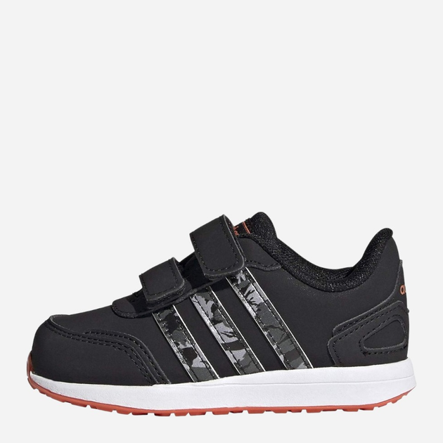 Buty sportowe chłopięce na rzepy adidas Vs Switch 3 I FY9228 22 Czarne z niebieskim (4064037492616) - obraz 3