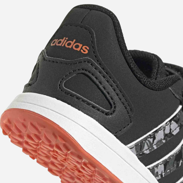 Buty sportowe chłopięce na rzepy adidas Vs Switch 3 I FY9228 21 Czarne z niebieskim (4064037492692) - obraz 5