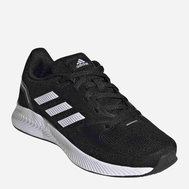 Buty sportowe chłopięce na rzepy Adidas Runfalcon 2.0 K FY9495 29 Czarne (4064036730139) - obraz 2