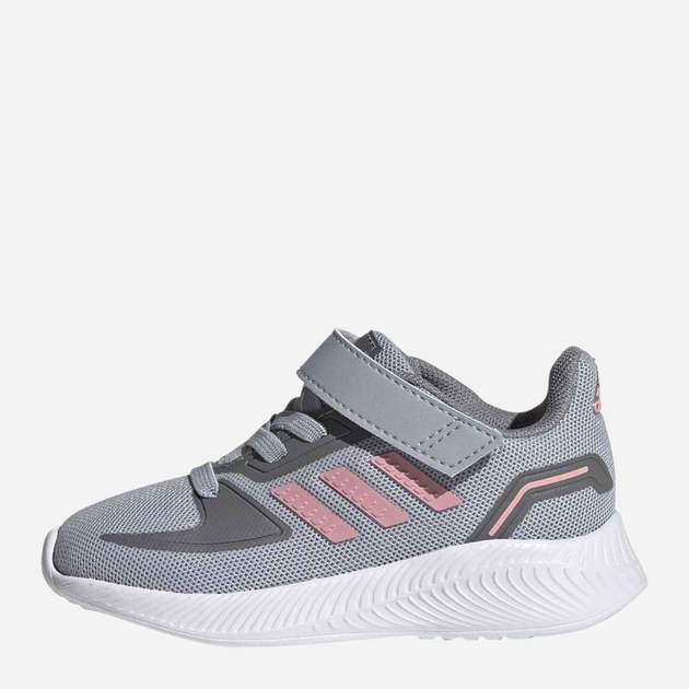 Дитячі кросівки для дівчинки adidas Runfalcon 2.0 I FZ0095 21 Сірі (4064036684012) - зображення 3