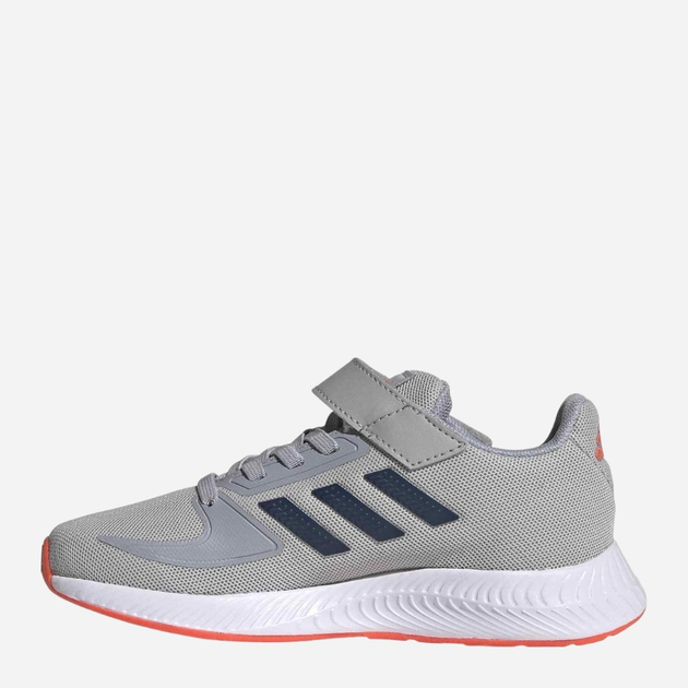Buty sportowe dziecięce dla dziewczynki na rzepy adidas Runfalcon 2.0 C FZ0115 31.5 Szare (4064036679810) - obraz 3