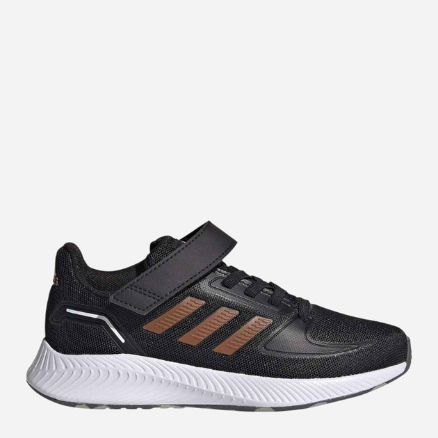 Buty sportowe chłopięce na rzepy Adidas Runfalcon 2.0 C FZ0116 30.5 Czarne (4064036736766) - obraz 1