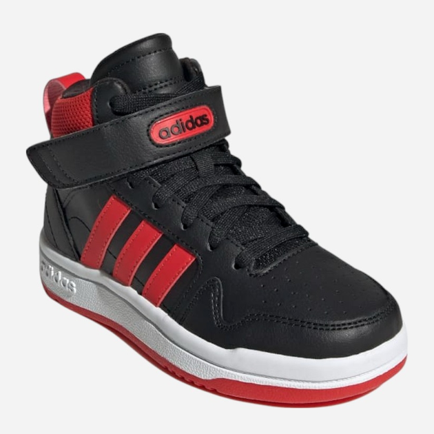 Підліткові високі кросівки для хлопчика Adidas Postmove Mid K GW0460 40 Чорні (4065418142779) - зображення 2