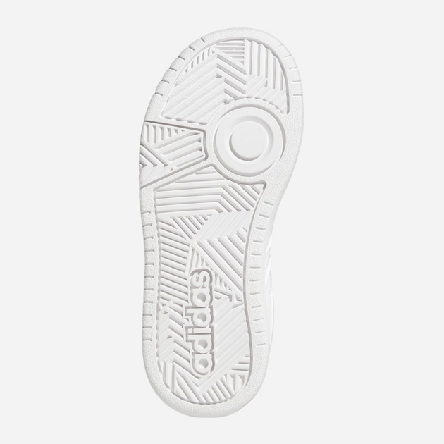 Sneakersy młodzieżowe dla dziewczynki adidas Originals Hoops 3.0 K GW0433 39.5 Białe (4065418374552) - obraz 6