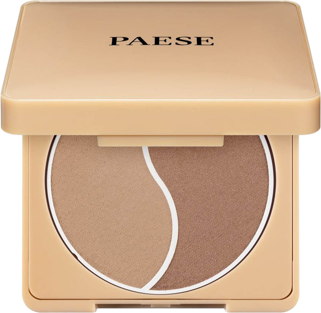 Акція на Палетка 2в1 бронзер + пудра Paese Self Glow Bronzer Medium 6 г від Rozetka