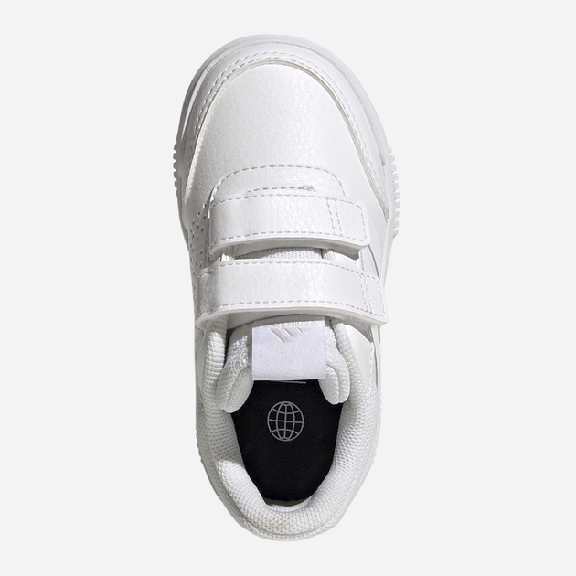 Buty sportowe dziecięce dla dziewczynki na rzepy adidas Tensaur Sport 2.0 Cf I GW1990 22 Białe (4065426042245) - obraz 5