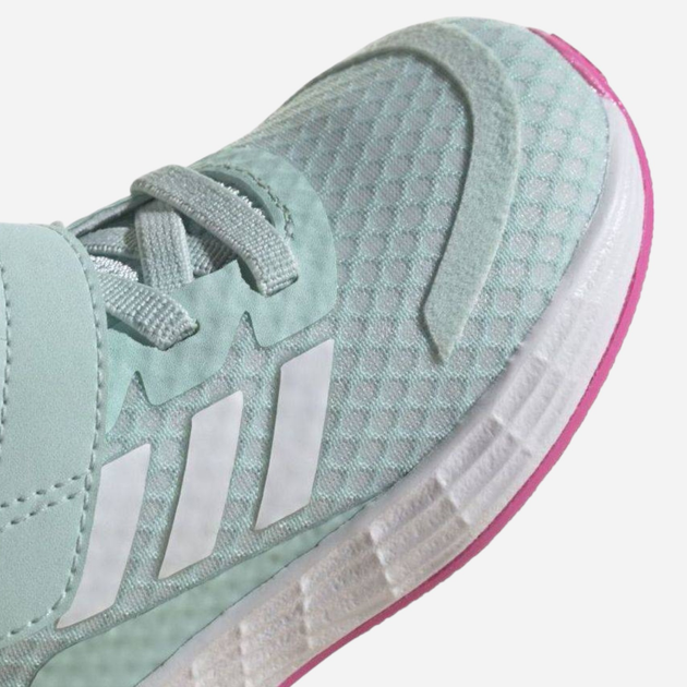 Buty sportowe dziecięce dla dziewczynki na rzepy adidas Duramo Sl I GW2234 22 Miętowe (4064049343692) - obraz 6