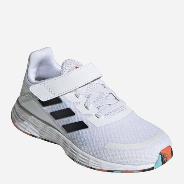 Buty sportowe dziecięce dla dziewczynki na rzepy Adidas Duramo Sl C GW2241 30 Białe (4064049339701) - obraz 2